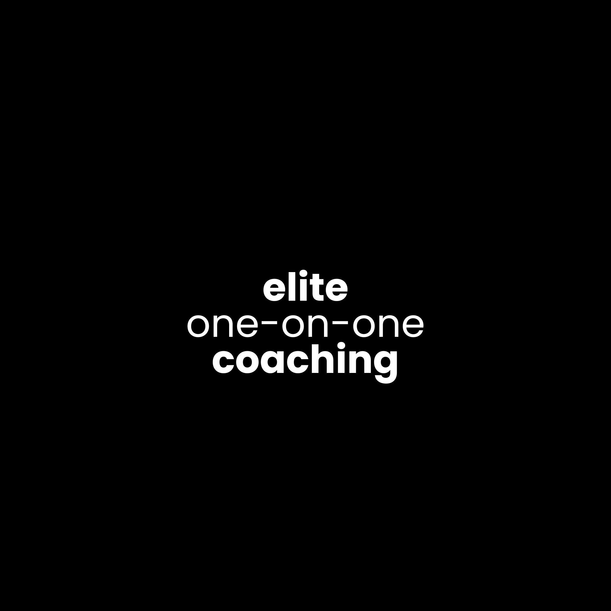 Elite One-On-One
