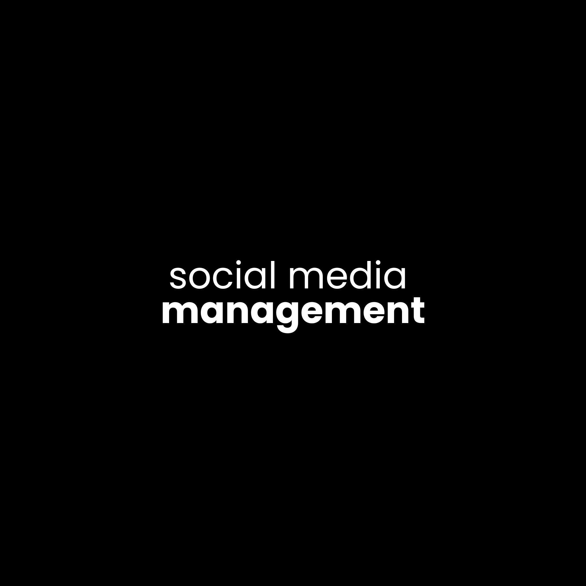 Social Media Management